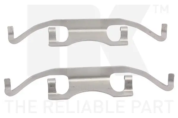 Zubehörsatz, Scheibenbremsbelag Hinterachse NK 7915241