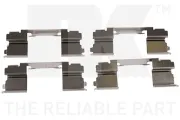 Zubehörsatz, Scheibenbremsbelag Vorderachse NK 79231730