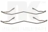Zubehörsatz, Scheibenbremsbelag Vorderachse NK 7925057