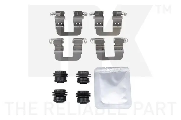 Zubehörsatz, Scheibenbremsbelag Hinterachse NK 7926119