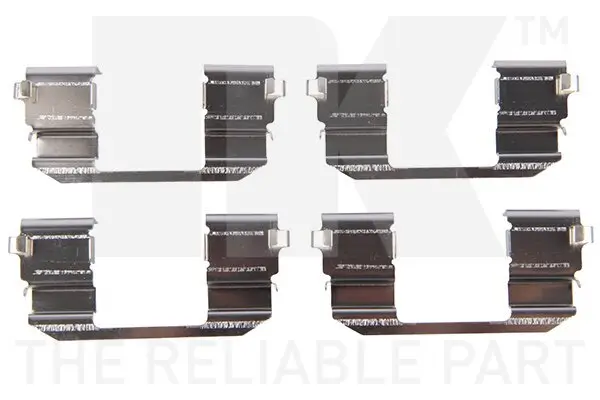 Zubehörsatz, Scheibenbremsbelag Vorderachse NK 7926135