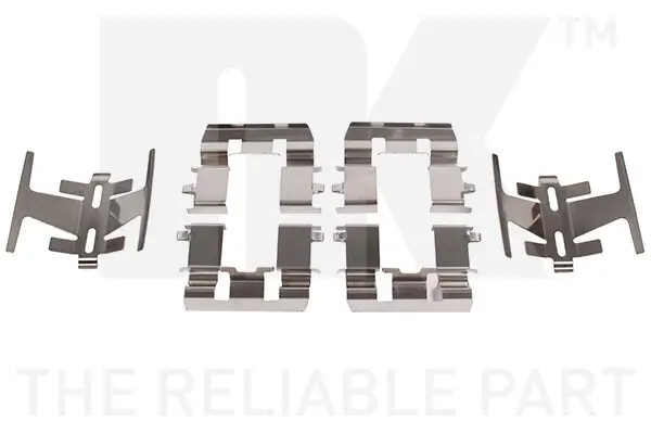 Zubehörsatz, Scheibenbremsbelag Vorderachse Vorderachse NK 7947982