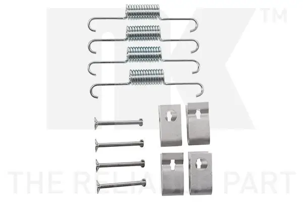 Zubehörsatz, Feststellbremsbacken Hinterachse NK 7926884