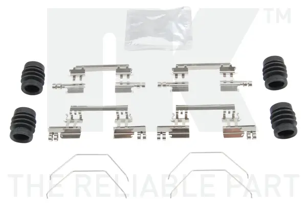 Zubehörsatz, Scheibenbremsbelag Vorderachse NK 79321898