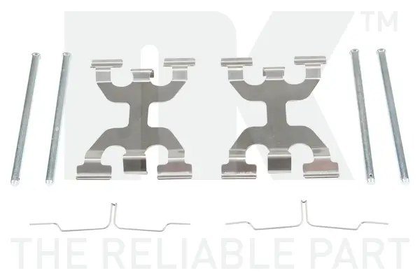 Zubehörsatz, Scheibenbremsbelag Vorderachse NK 79331888