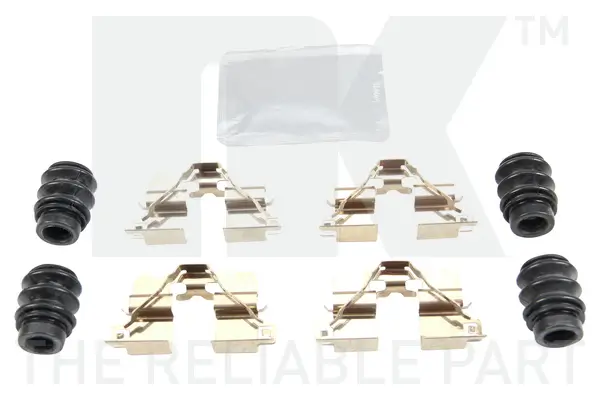 Zubehörsatz, Scheibenbremsbelag Hinterachse NK 79341894