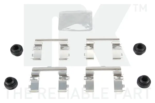 Zubehörsatz, Scheibenbremsbelag Vorderachse NK 79341895