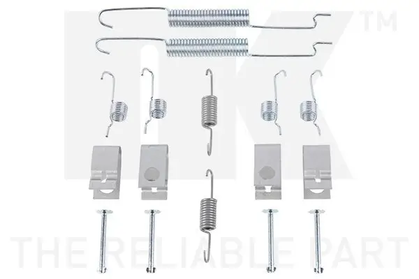 Zubehörsatz, Bremsbacken Hinterachse NK 7935863