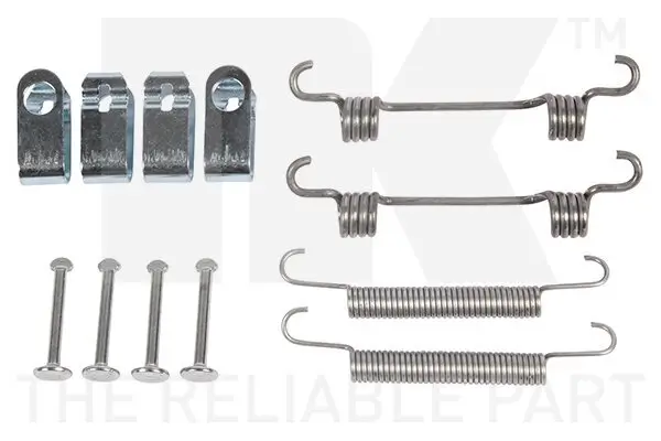Zubehörsatz, Feststellbremsbacken Hinterachse NK 7935987