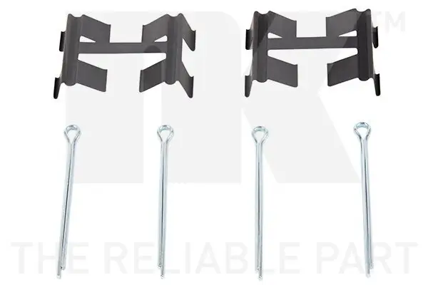 Zubehörsatz, Scheibenbremsbelag Vorderachse NK 7936972