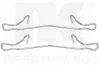 Zubehörsatz, Scheibenbremsbelag NK 7937189