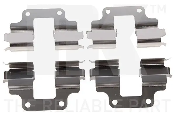 Zubehörsatz, Scheibenbremsbelag Hinterachse NK 79401739