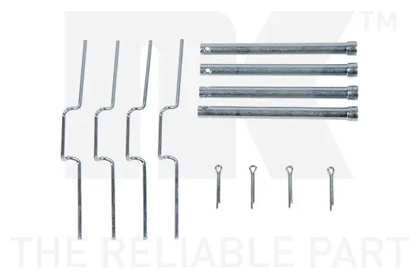 Zubehörsatz, Scheibenbremsbelag Vorderachse NK 7940176