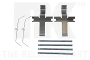 Zubehörsatz, Scheibenbremsbelag Vorderachse NK 7945051