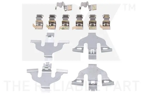 Zubehörsatz, Scheibenbremsbelag NK 7947042