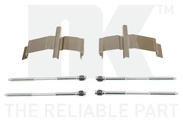 Zubehörsatz, Scheibenbremsbelag Vorderachse NK 79481809