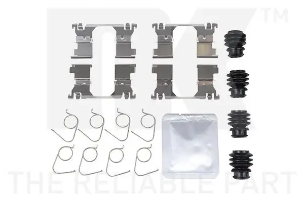 Zubehörsatz, Scheibenbremsbelag Vorderachse NK 7952252