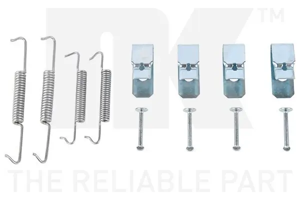 Zubehörsatz, Feststellbremsbacken Hinterachse NK 7993894