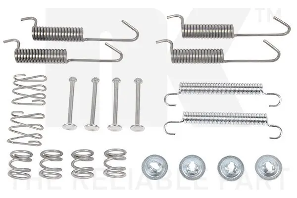 Zubehörsatz, Feststellbremsbacken Hinterachse NK 79991045