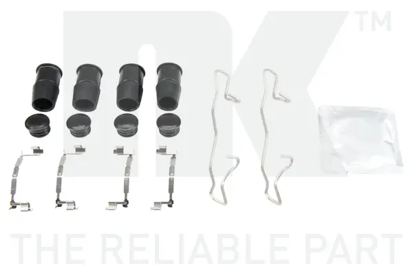 Zubehörsatz, Scheibenbremsbelag Hinterachse NK 79991908