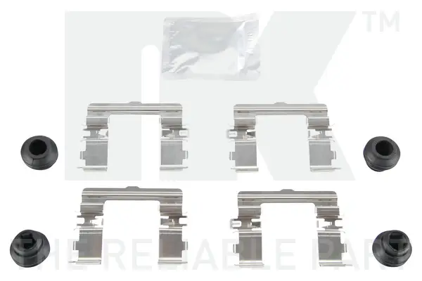 Zubehörsatz, Scheibenbremsbelag Vorderachse NK 79991917