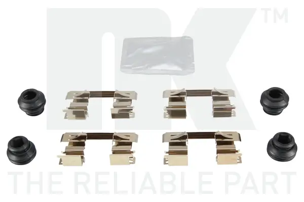 Zubehörsatz, Scheibenbremsbelag Hinterachse NK 79991918