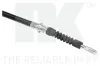 Seilzug, Feststellbremse links NK 9022148 Bild Seilzug, Feststellbremse links NK 9022148