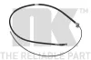 Seilzug, Feststellbremse links NK 9045187