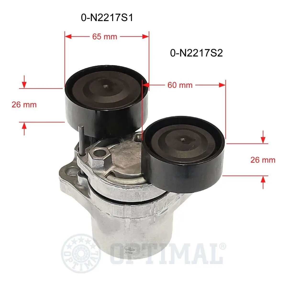 Riemenspanner, Keilrippenriemen OPTIMAL 0-N2217