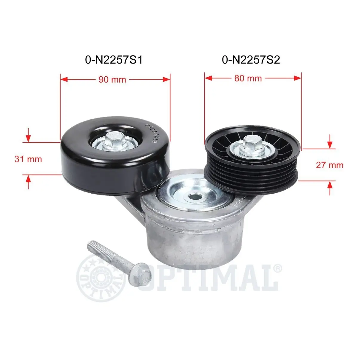 Riemenspanner, Keilrippenriemen OPTIMAL 0-N2257