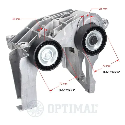 Riemenspanner, Keilrippenriemen OPTIMAL 0-N2266 Bild Riemenspanner, Keilrippenriemen OPTIMAL 0-N2266