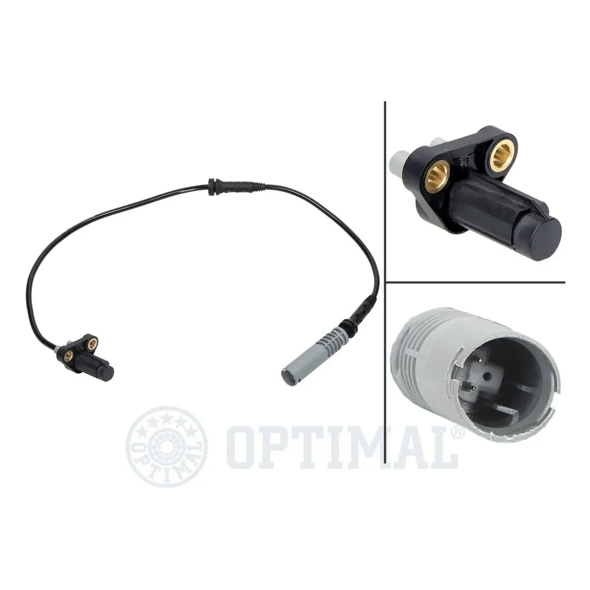Sensor, Raddrehzahl Vorderachse OPTIMAL 06-S002