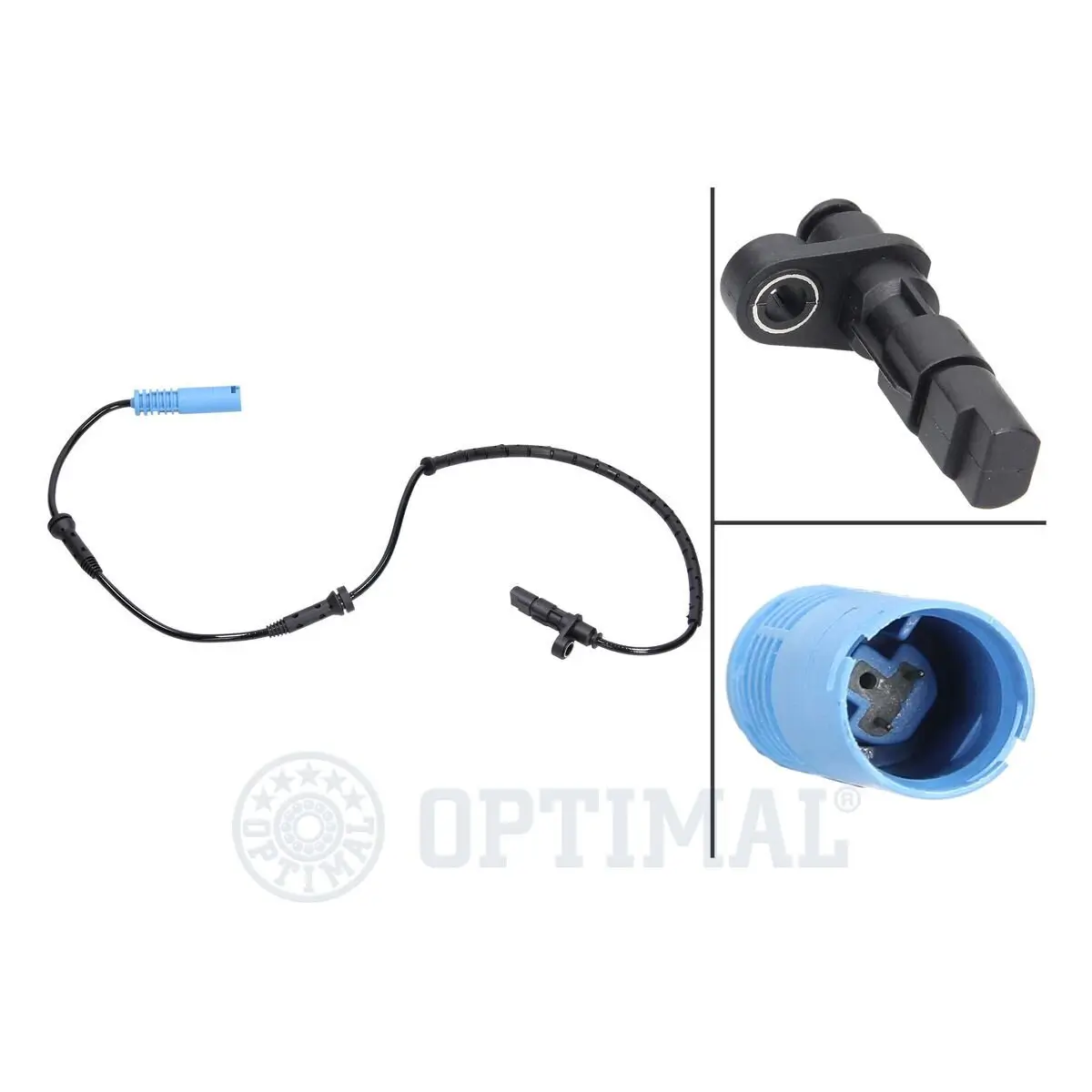 Sensor, Raddrehzahl Hinterachse OPTIMAL 06-S007