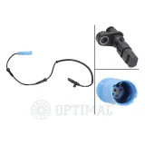 Sensor, Raddrehzahl Hinterachse OPTIMAL 06-S007