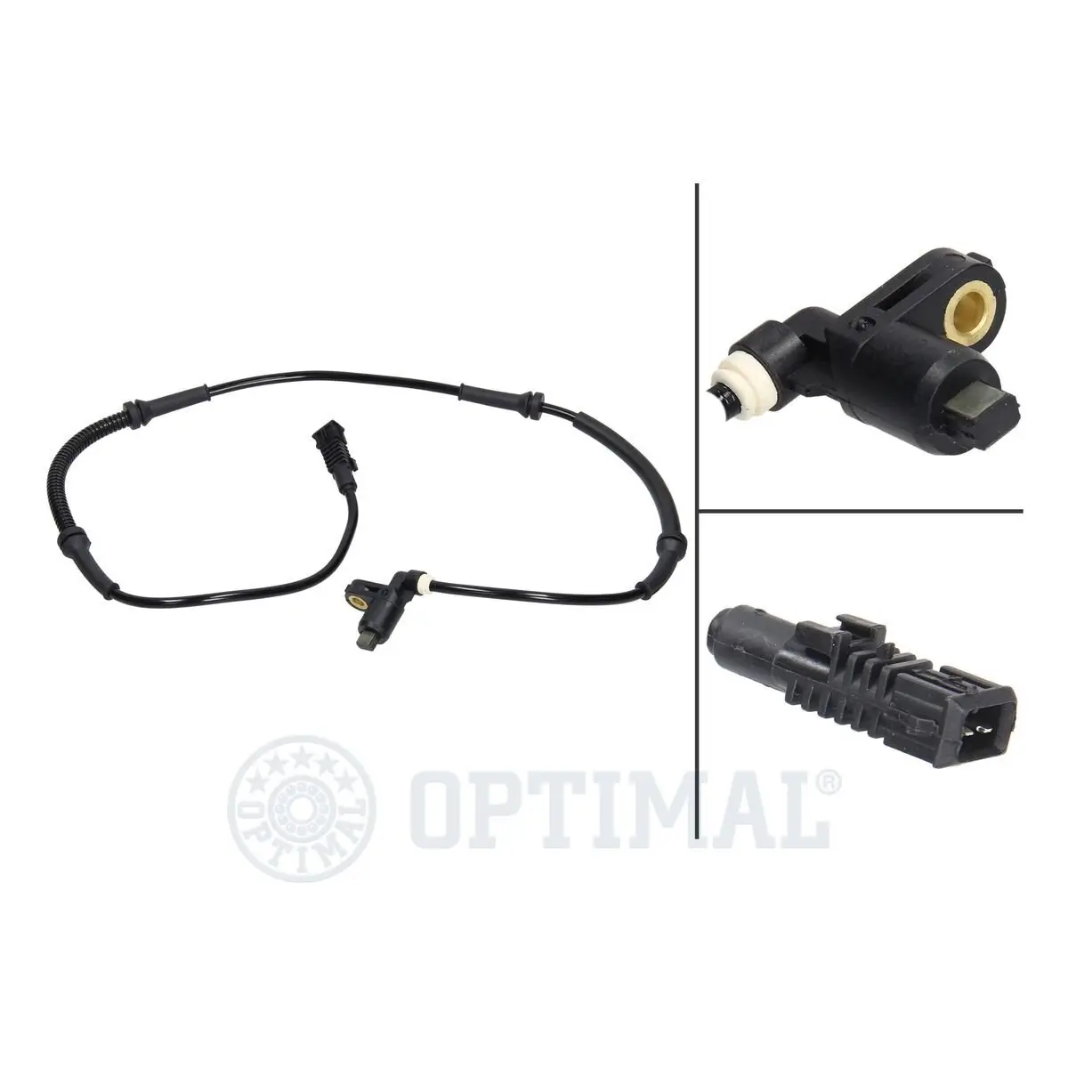 Sensor, Raddrehzahl Vorderachse OPTIMAL 06-S019