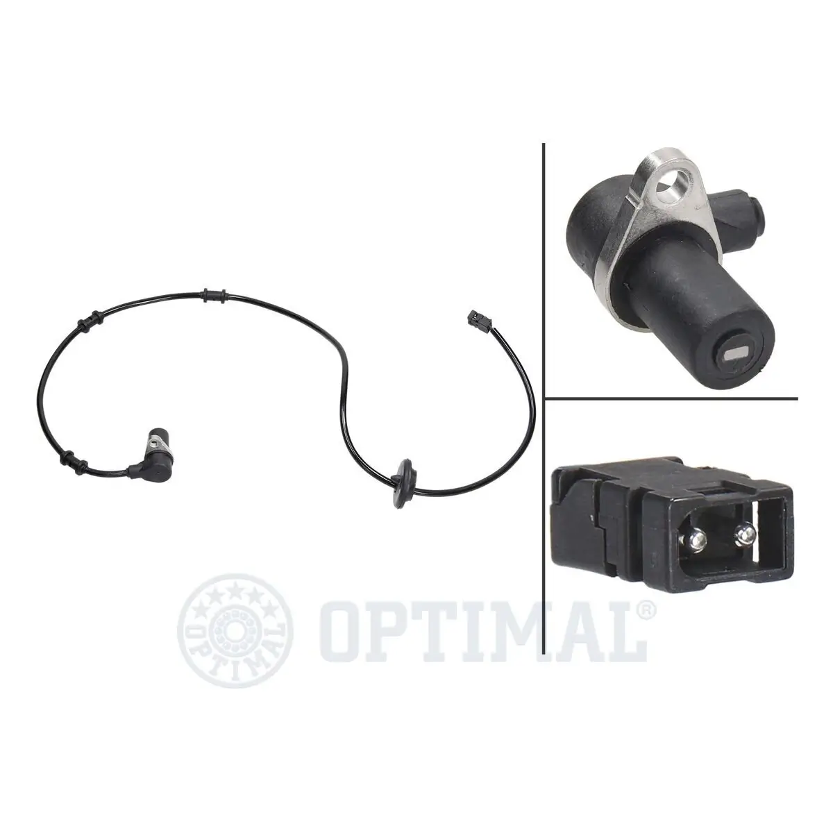 Sensor, Raddrehzahl Hinterachse links OPTIMAL 06-S031