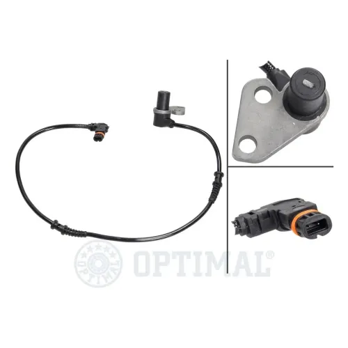 Sensor, Raddrehzahl Vorderachse links OPTIMAL 06-S033 Bild Sensor, Raddrehzahl Vorderachse links OPTIMAL 06-S033