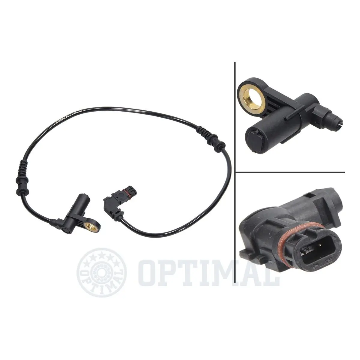 Sensor, Raddrehzahl Vorderachse OPTIMAL 06-S035