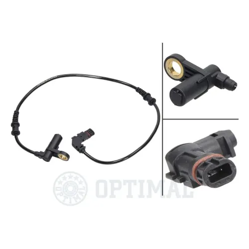 Sensor, Raddrehzahl Vorderachse OPTIMAL 06-S035 Bild Sensor, Raddrehzahl Vorderachse OPTIMAL 06-S035