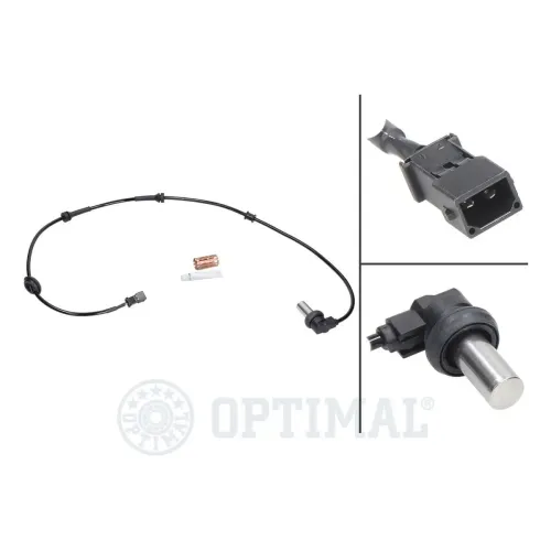 Sensor, Raddrehzahl Hinterachse OPTIMAL 06-S063 Bild Sensor, Raddrehzahl Hinterachse OPTIMAL 06-S063