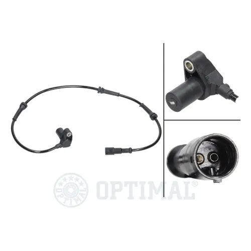 Sensor, Raddrehzahl Hinterachse links OPTIMAL 06-S068 Bild Sensor, Raddrehzahl Hinterachse links OPTIMAL 06-S068