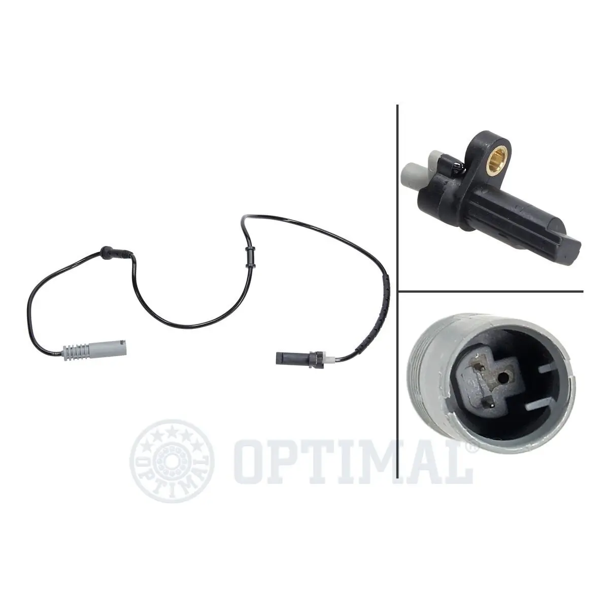 Sensor, Raddrehzahl Hinterachse OPTIMAL 06-S074