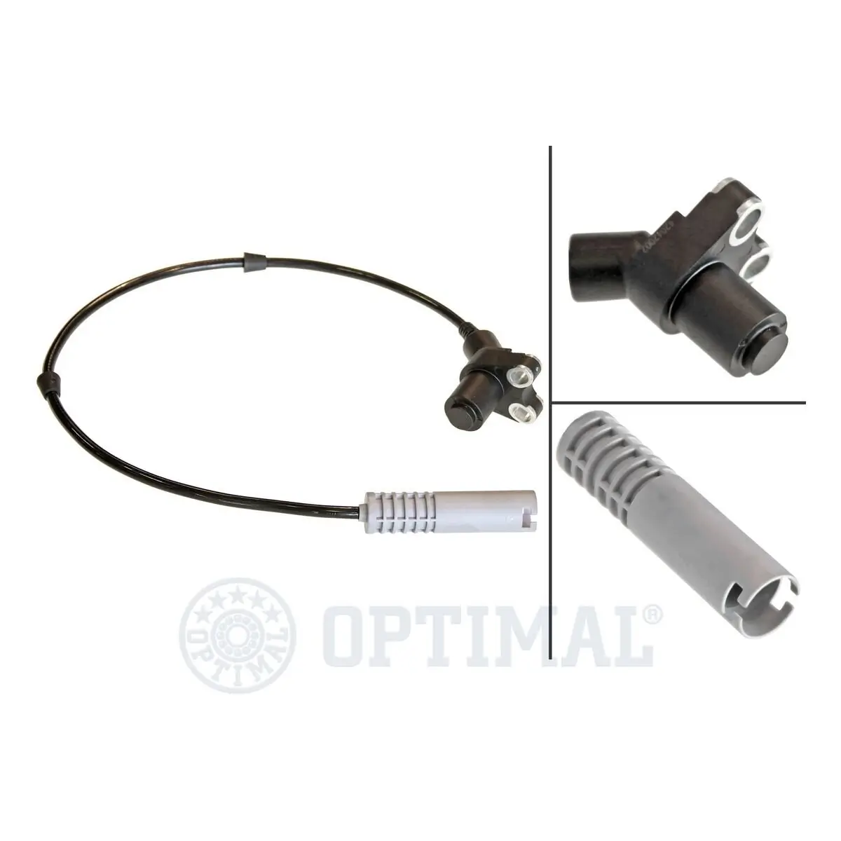 Sensor, Raddrehzahl Hinterachse OPTIMAL 06-S075