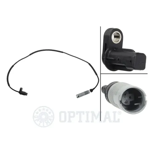 Sensor, Raddrehzahl Hinterachse OPTIMAL 06-S077 Bild Sensor, Raddrehzahl Hinterachse OPTIMAL 06-S077