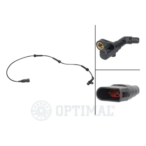 Sensor, Raddrehzahl Vorderachse OPTIMAL 06-S091 Bild Sensor, Raddrehzahl Vorderachse OPTIMAL 06-S091