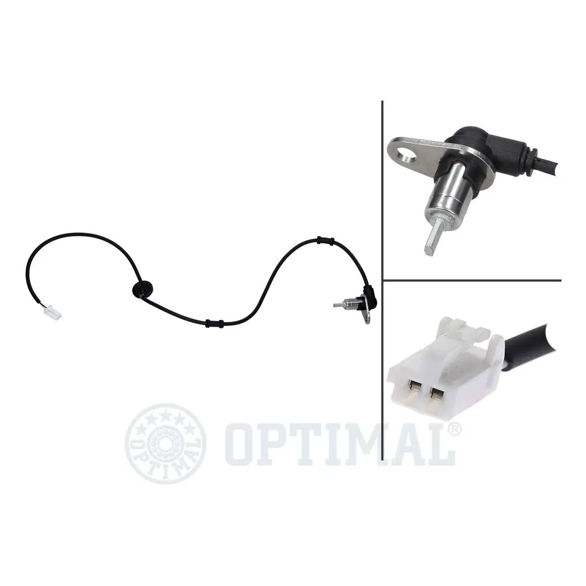 Sensor, Raddrehzahl Hinterachse rechts OPTIMAL 06-S094