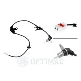 Sensor, Raddrehzahl Hinterachse links OPTIMAL 06-S099