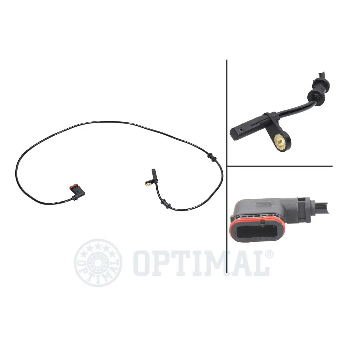 Sensor, Raddrehzahl Hinterachse links OPTIMAL 06-S105