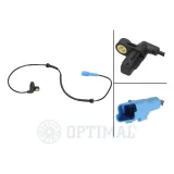 Sensor, Raddrehzahl Vorderachse OPTIMAL 06-S116