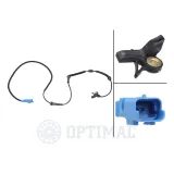 Sensor, Raddrehzahl Vorderachse OPTIMAL 06-S123